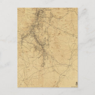 Kontur Karte des Bezirks Washoe, Nevada