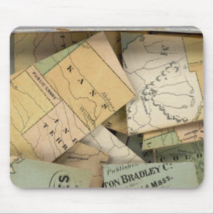 Kontur-Karte, USA Mousepad