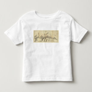 Kontur-Karte von Duluth und von Vororten Kleinkind T-shirt