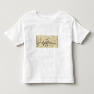 Kontur-Karte von Duluth und von Vororten Kleinkind T-shirt