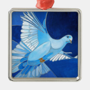 Kontur künstlerische Tauben Kunst, Kultur und Kuns Ornament Aus Metall