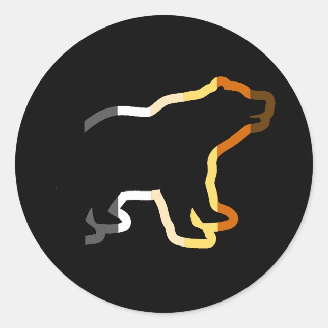 KONTUR RUNDER AUFKLEBER (Vorderseite)