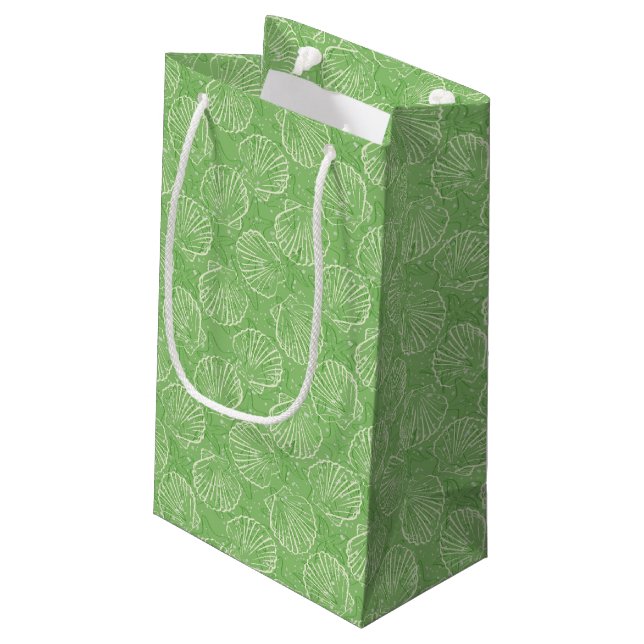 Kontur Seashells Kleine Geschenktüte (Rückseite Schrägansicht)