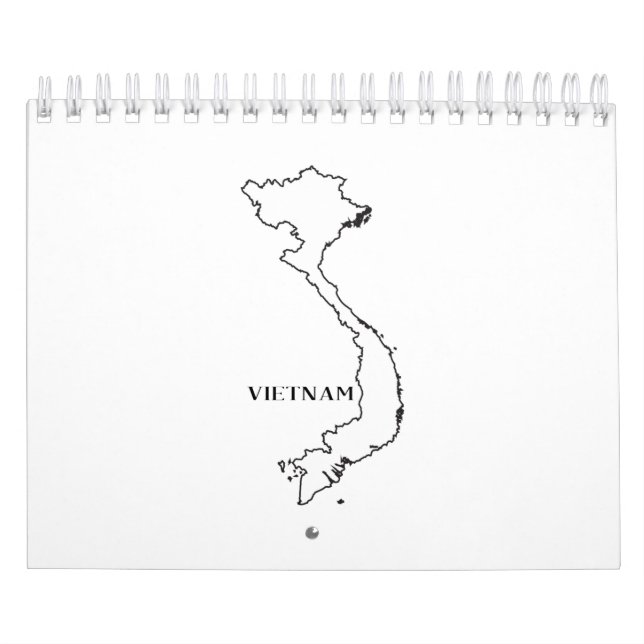 Kontur Vietnam Kalender (Titelbild)