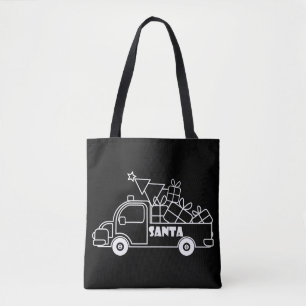 Kontur Weihnachtswagen Ausblick auf die Pkw Tasche