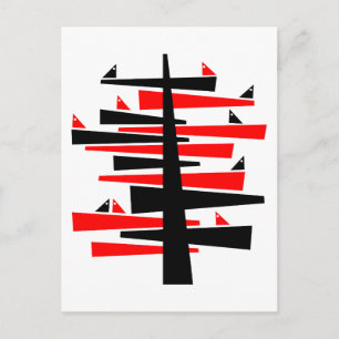 Konversationsbaum Postkarte