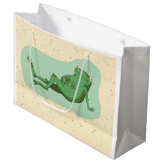 Konversationsfrosch Große Geschenktüte