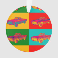 Konvertierbare Pop-Kunst MERCEDES-BENZ 280 SL