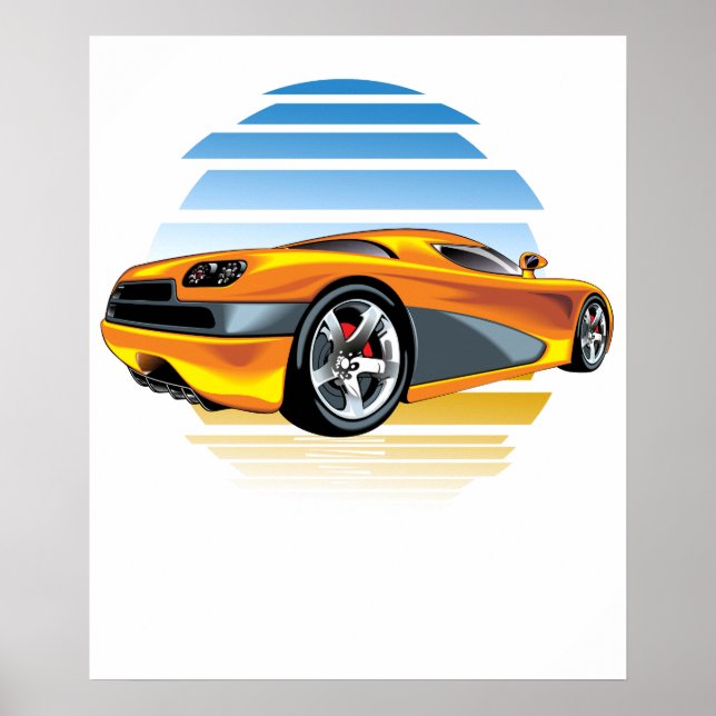 konvertiere Auto 4 Poster (Vorne)