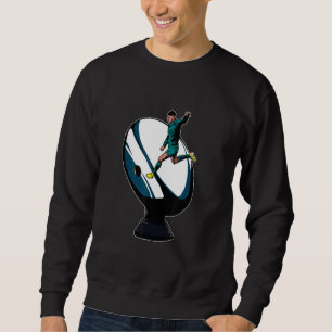 Konvertierung Rugbyball Sweatshirt