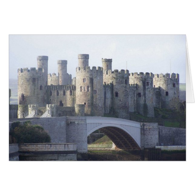 KONWY CASTLE (Vorderseite (Horizontal))