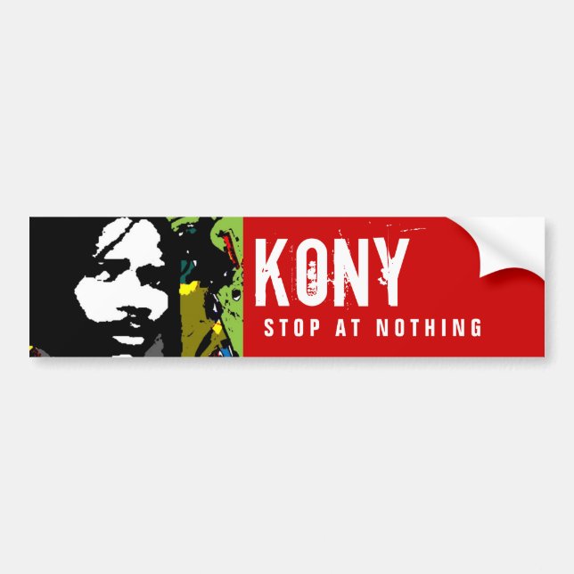 Kony 2012 autoaufkleber (Vorne)