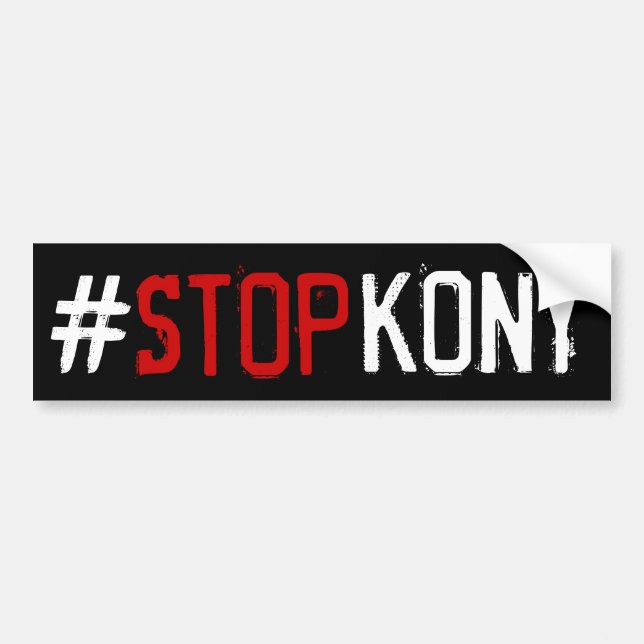 Kony 2012 autoaufkleber (Vorne)