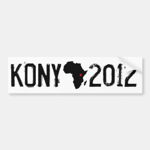 Kony 2012 autoaufkleber