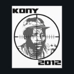 Kony 2012 Joseph Kony Target Crosshairs Flyer<br><div class="desc">Über dieses Design: Joseph Kony ist ein afrikanischer Guerillakämpfer aus Uganda, Anführer der gewalttätigen LRA ( Lord's Resistance Army ). Kony wurde seit 2005 vom Internationalen Strafgerichtshof in Den Haag wegen Kriegsverbrechen gegen die Menschlichkeit angeklagt, bleibt aber auf freiem Fuß und terrorisiert weiterhin Unschuldige. Neben anderen abscheulichen Gräueltaten sind die...</div>