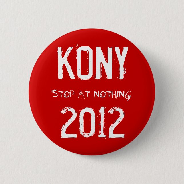 Kony 2012 Knopf Button (Vorderseite)