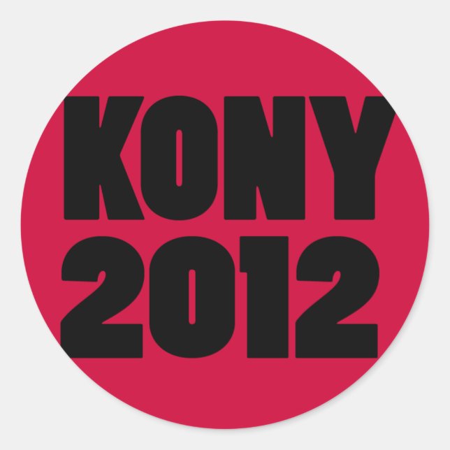 KONY 2012 Stickers (Vorderseite)