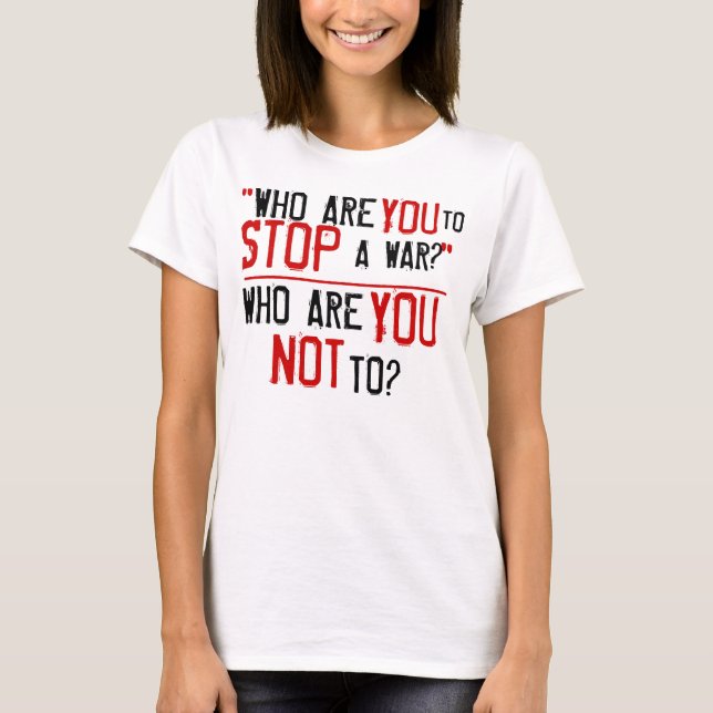 Kony 2012 Stopp War T-Shirt (Vorderseite)