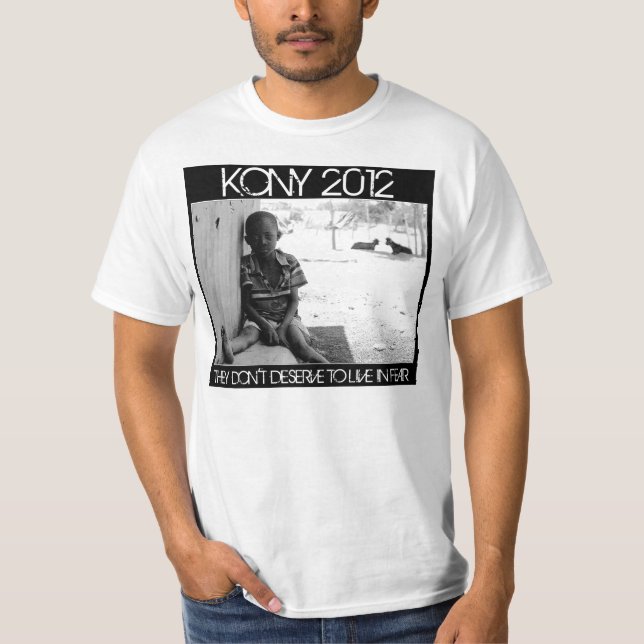 KONY 2012 - Stoppen Sie die Furcht T-Shirt (Vorderseite)
