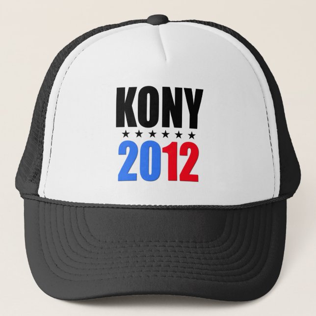Kony 2012 truckerkappe (Vorderseite)
