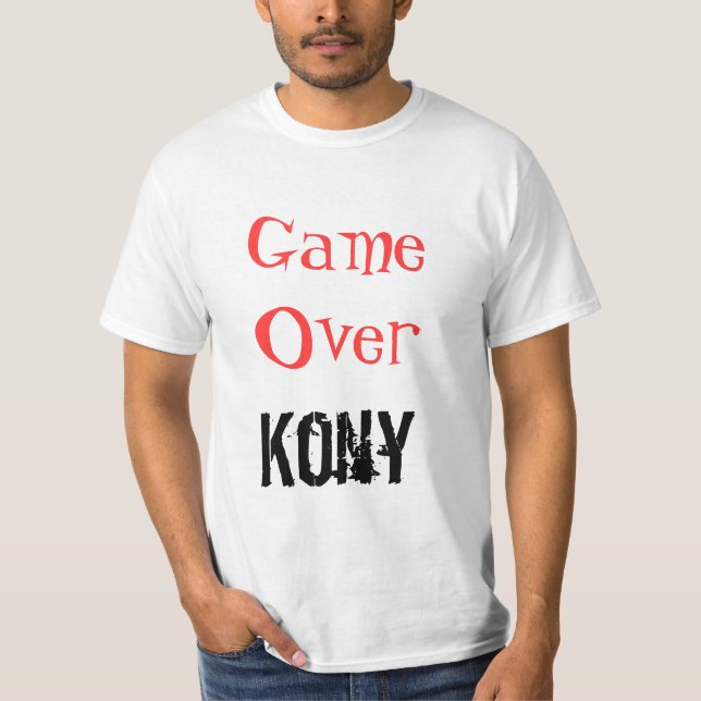 Kony Game sur le T-shirt Kony (Devant)