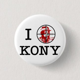 Kony Joseph Kony Ziel-Fadenkreuze 2012 Button