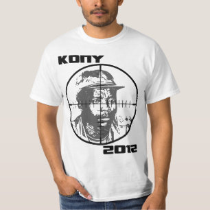 Kony Joseph Kony Ziel-Fadenkreuze 2012 T-Shirt