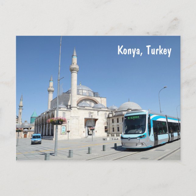 Konya, Türkei Postkarte (Vorderseite)