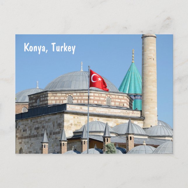 Konya, Türkei Postkarte (Vorderseite)