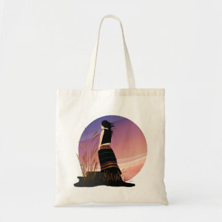 Konyak Naga Girl Tribal Tote Bag Tragetasche