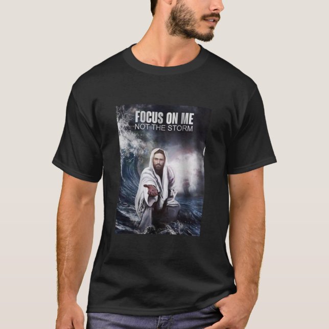 Konzentration auf mich - nicht auf den Sturm T-Shirt (Vorderseite)