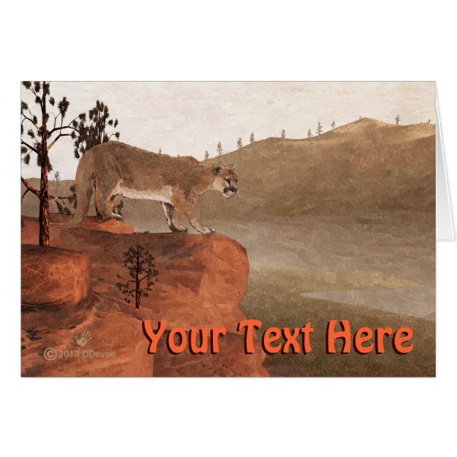 Konzentration - Cougar (Vorderseite (Horizontal))