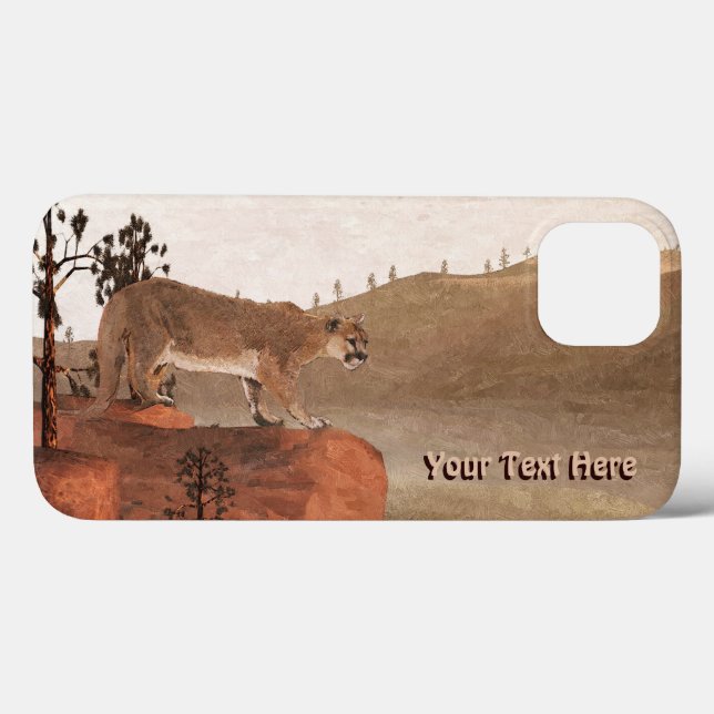 Konzentration - Cougar Case-Mate iPhone Hülle (Rückseite (Horizontal))
