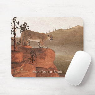 Konzentration - Cougar Mousepad