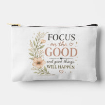 Konzentriere dich auf das Gute – Vintage Floral In