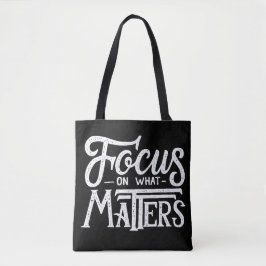 Konzentrieren Sie sich auf die Fragen Tasche