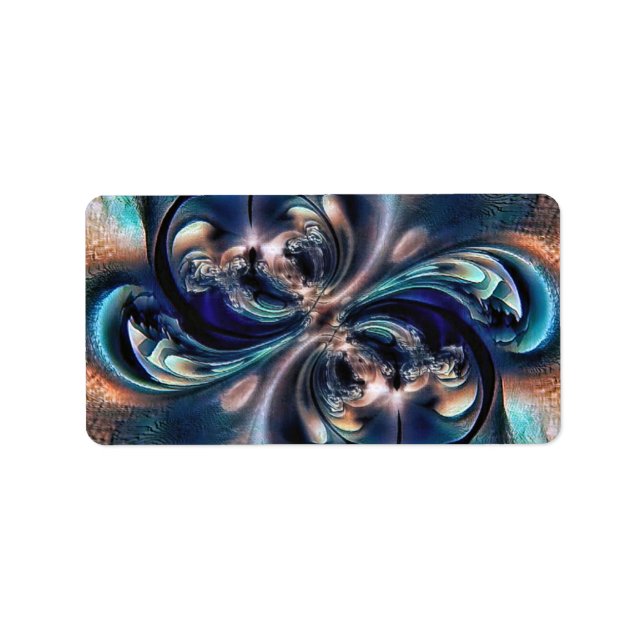 Konzept Adressaufkleber (Vorne)