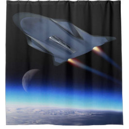 Konzept der Luftwaffe Hypersonic Cruise Vehicle Ar Duschvorhang