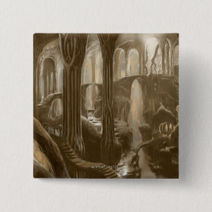 Konzept der Waldflächen Button