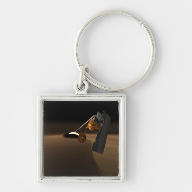 Konzept für das Scout von Vulkanemissionen in Mars Schlüsselanhänger (Vorne)