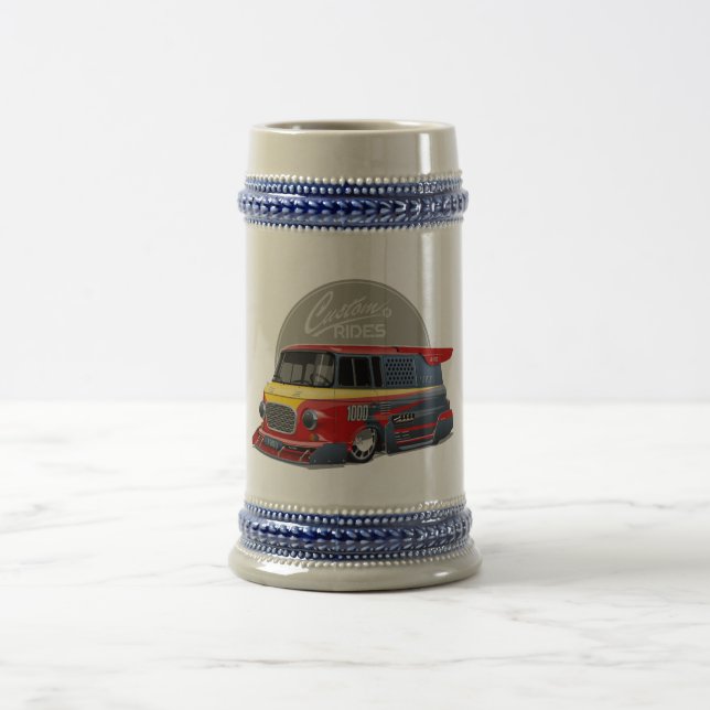 Konzept für den Retrowagen Bierglas (Mittel)