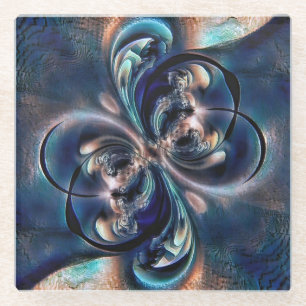 Konzept Glasuntersetzer