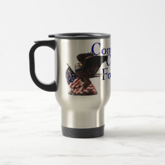 Konzept-Logo Reisebecher