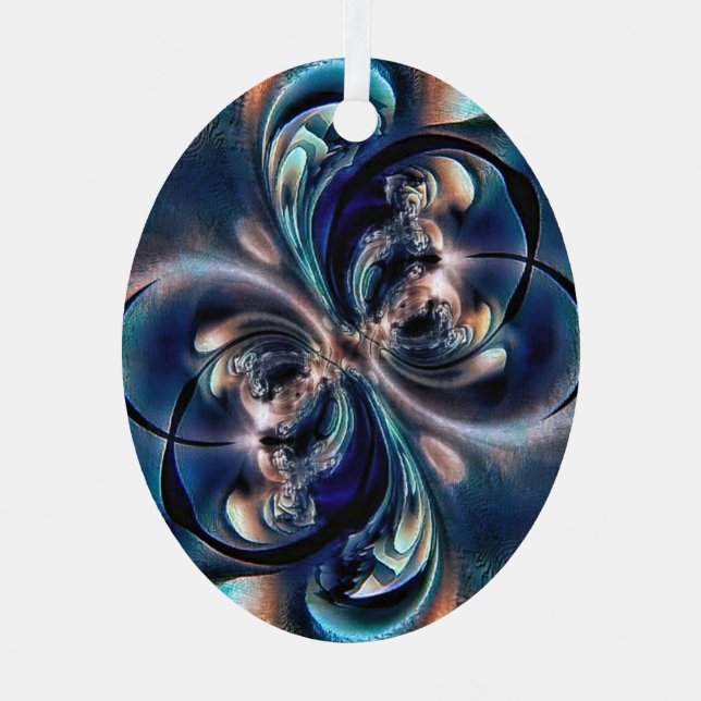 Konzept Ornament Aus Metall (Vorderseite)