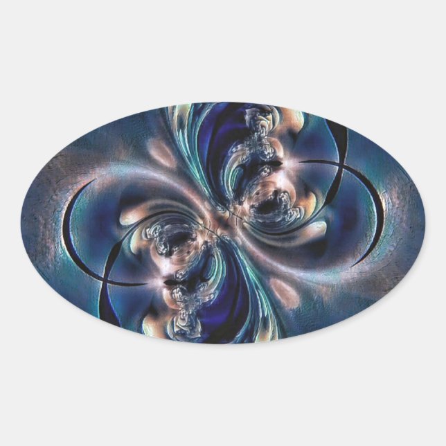 Konzept Ovaler Aufkleber (Vorderseite)