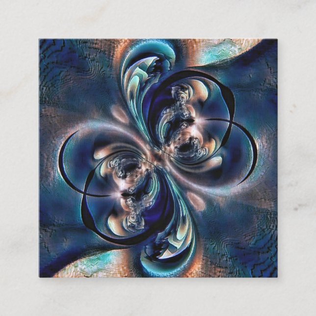 Konzept Quadratische Visitenkarte (Vorderseite)