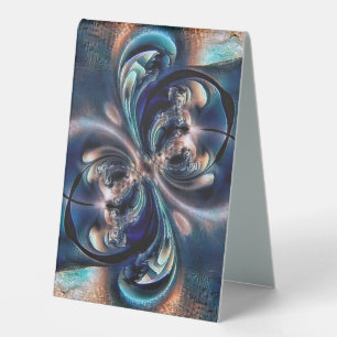 Konzept Tischaufsteller