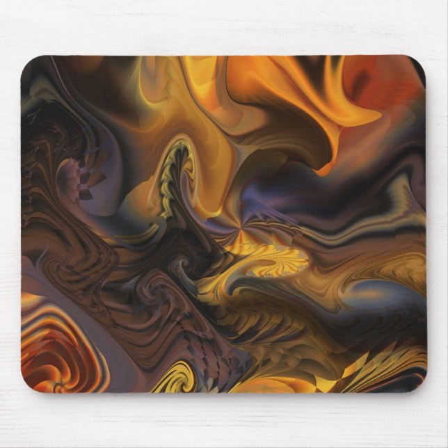 Konzept und Bewegung - besonders angefertigt Mousepad (Vorne)