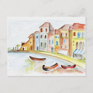 Konzept von Venedig Postkarte