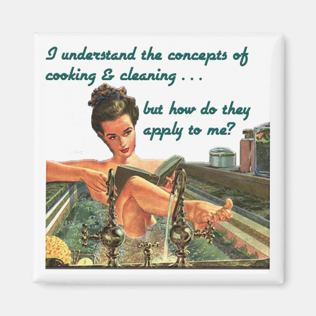 Konzepte für Kochen und Reinigung Magnet (Vorne)